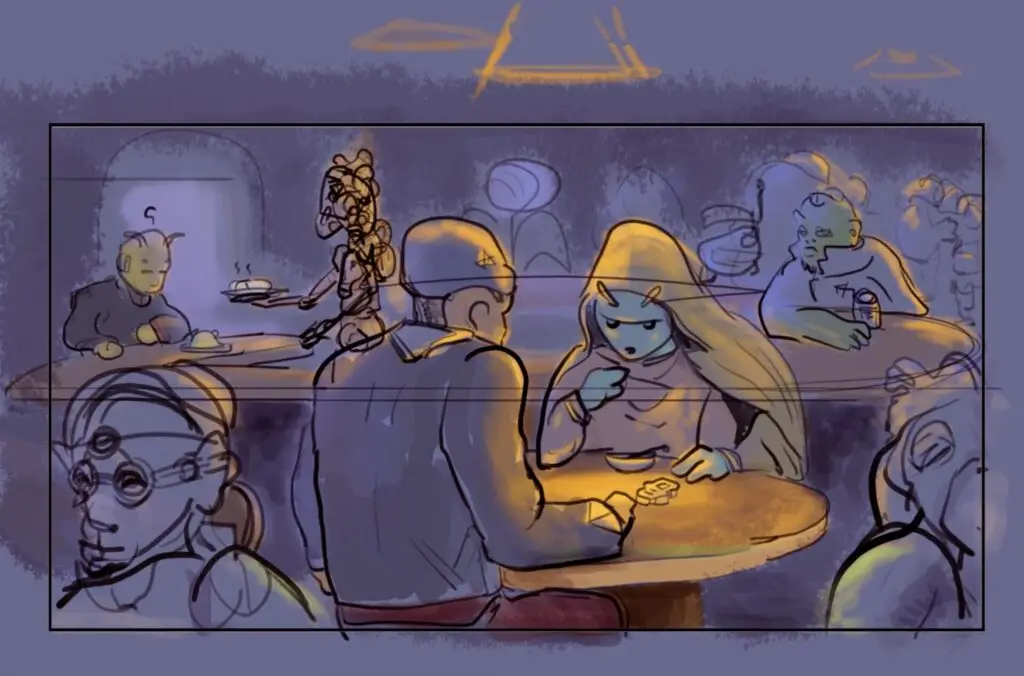 Jesse Wood Space Opera Dialogue