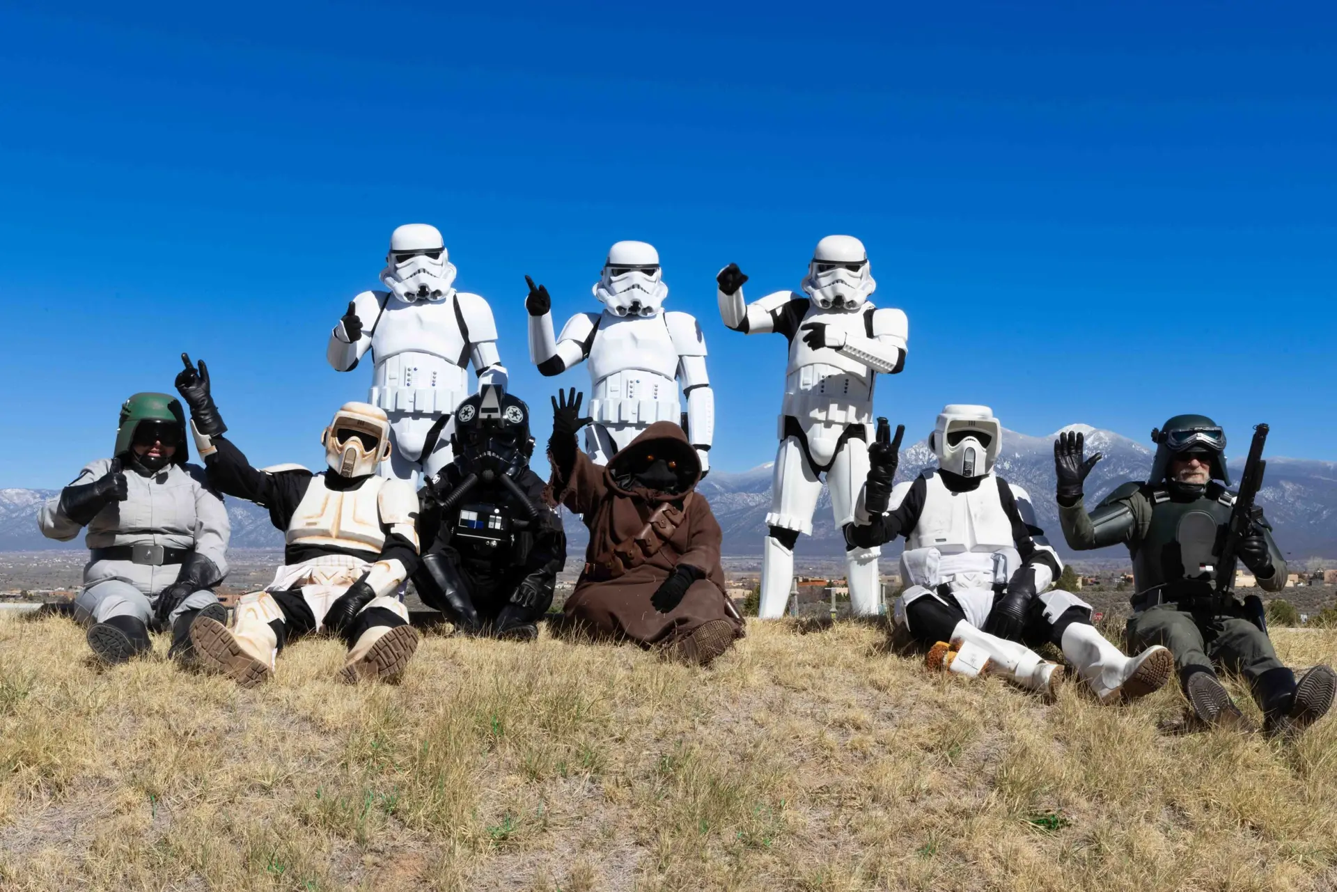 The Empire invades Taos by Peter Walker